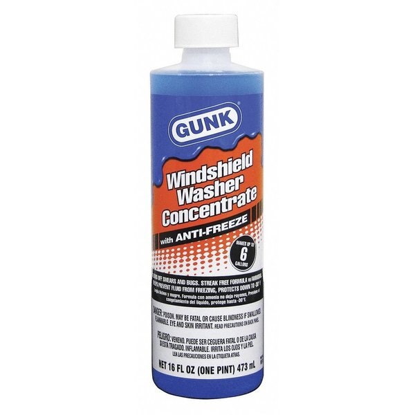 Windshield Washer, 16 oz., Plastic Bottle
