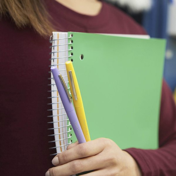 Porous Point Felt Tip Pen, Medium Red PK12