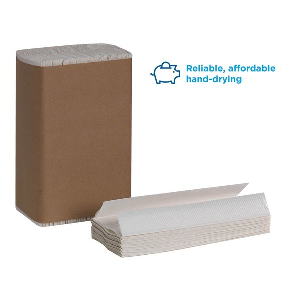Pacific Blue Basic C-Fold Paper Towels, 1, 240, White, 10 PK