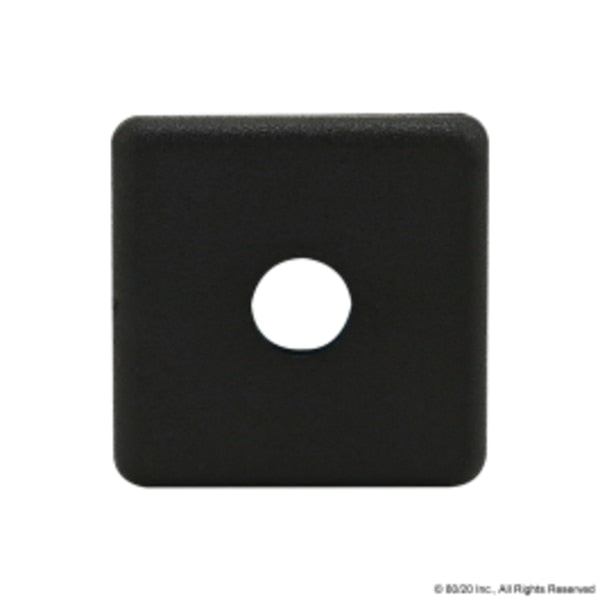 End Cap Black W/Push-Ins 1010