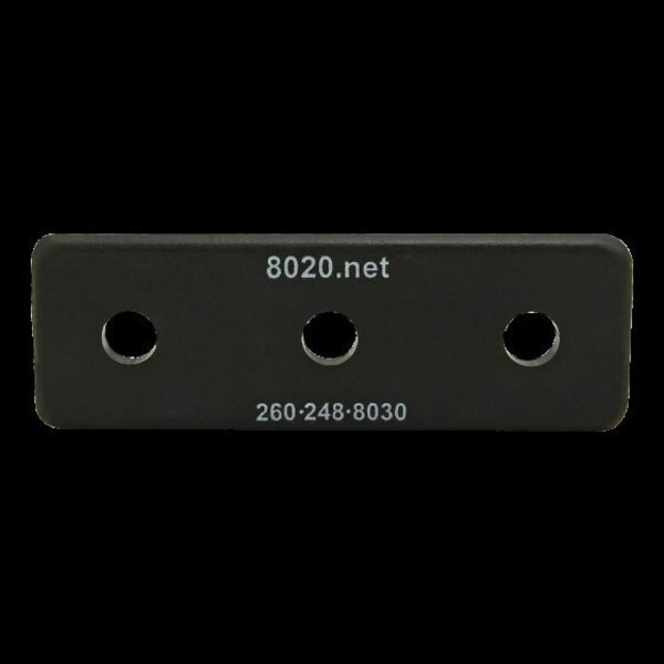 End Cap, Black, Push-Ins, 1030