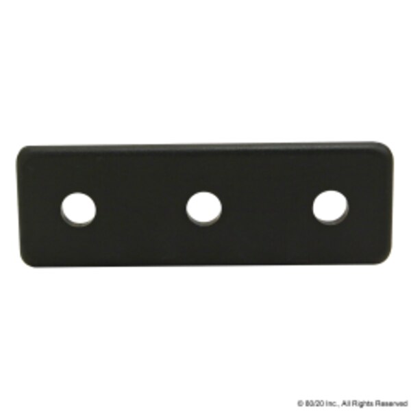 End Cap Black W/Push-Ins 1030