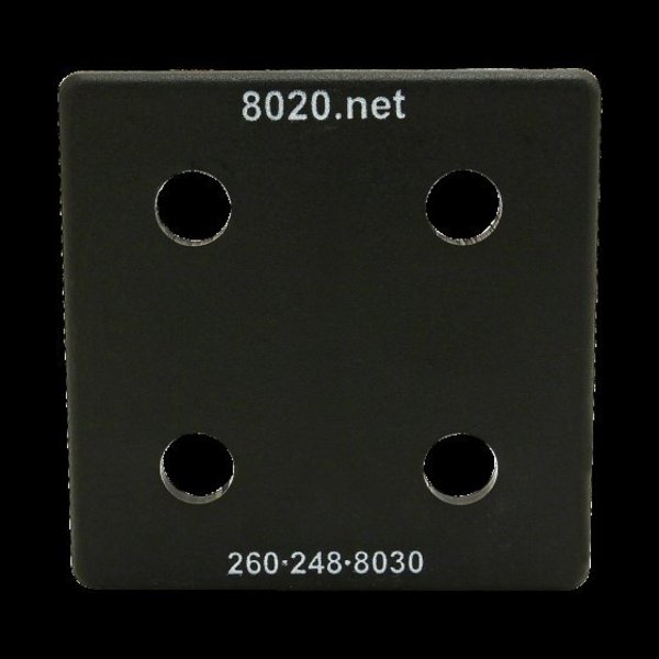 End Cap, Black, Push-Ins, 2020