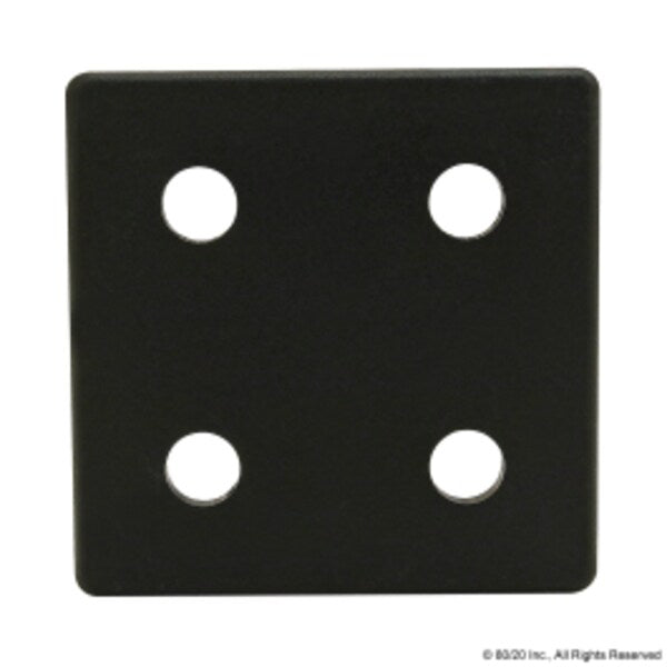 End Cap Black W/Push-Ins 2020