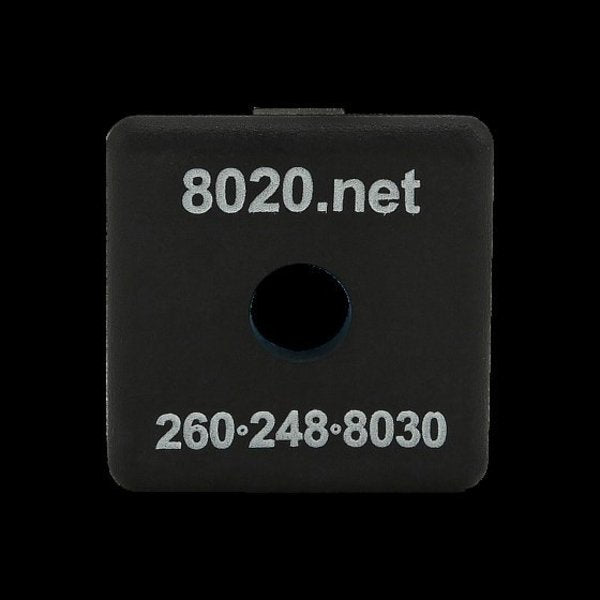 End Cap, Black, Push-Ins, 1515/1515-Lite