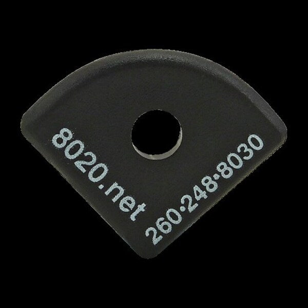 End Cap, Black, Push-Ins, 1517