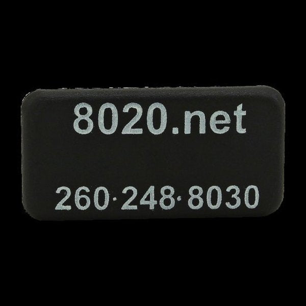 End Cap, Black, 1575