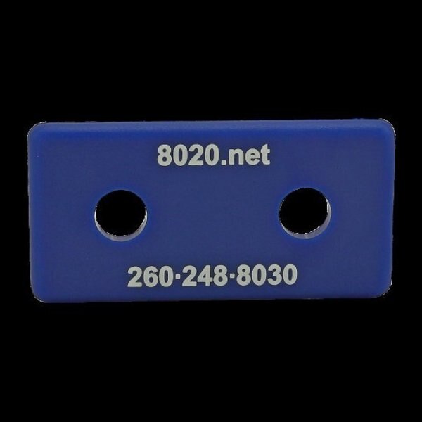 End Cap Blue W/Push-Ins 1530/1530-Lite