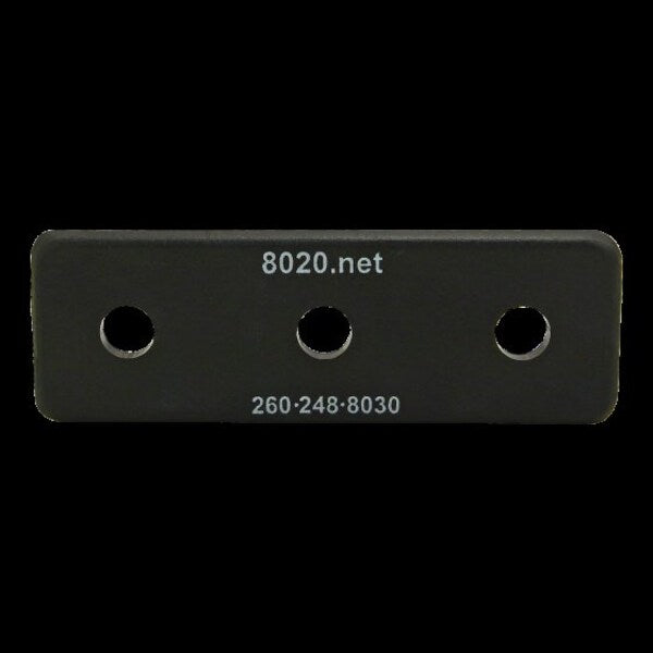 End Cap, Black, Push-Ins, 1545