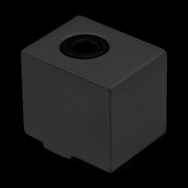 Black Detent Hinge Door Stop