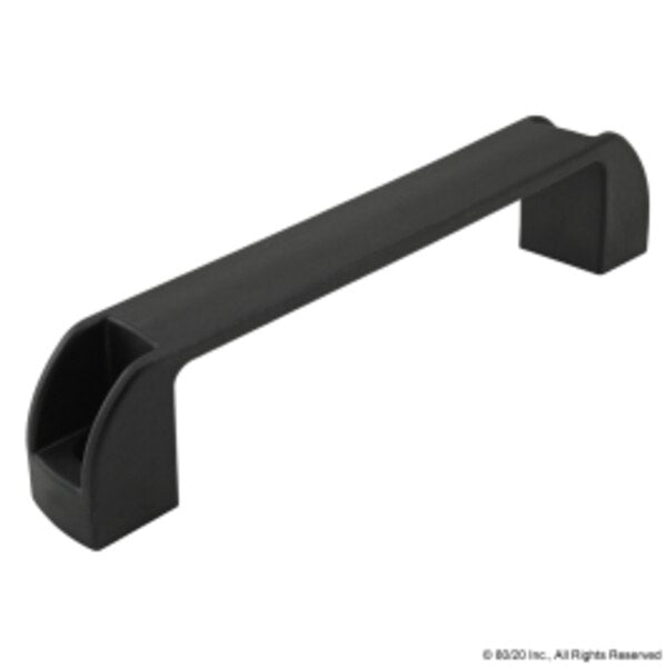 Door Handle, Black, Plastic, Large