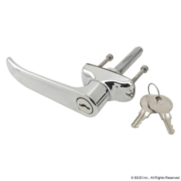 L-Handle, Chrome Locking