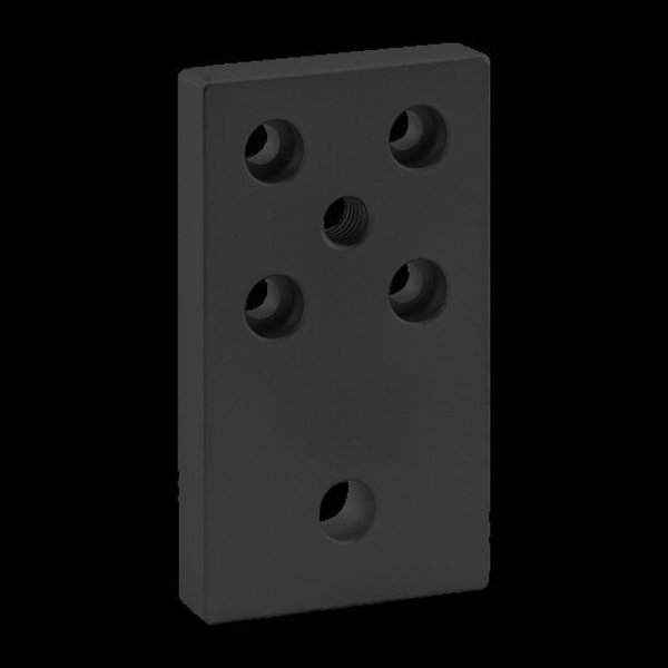 Level/Anchoring Base Plate, 3/8-16 Tap