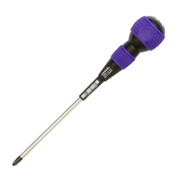 BALL GRIP Tang-Thru Screwdriver No.230 +