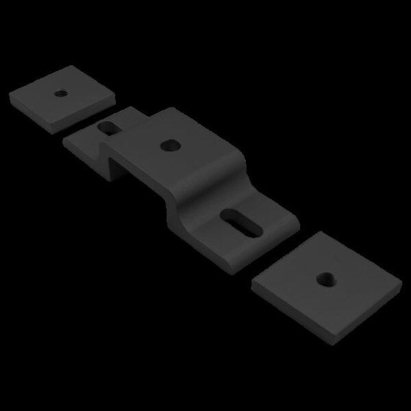 Dbl Mesh Retainer W/Back Plate, 1.5