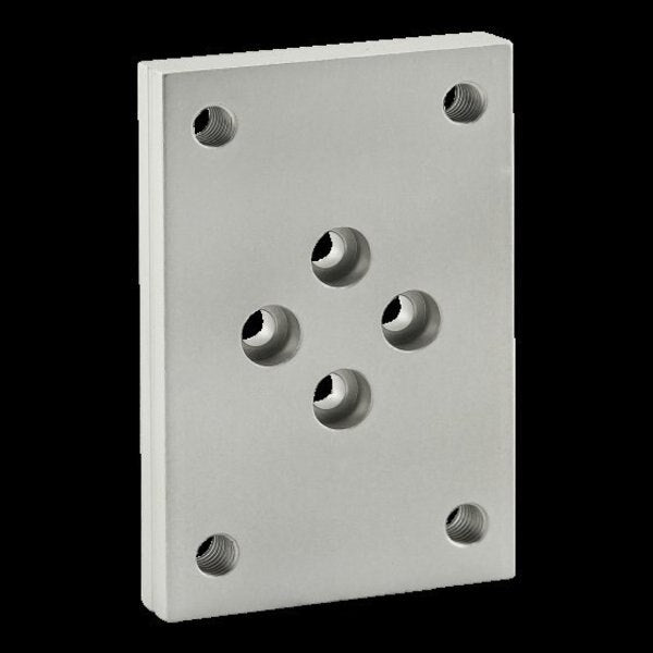 Flange Mount Caster Base Plate 25 S