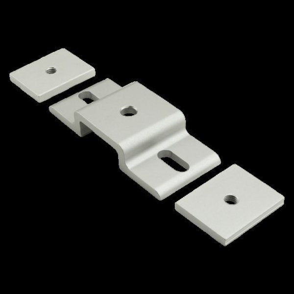 Double 25mm Mesh Retainer W/Back Plate