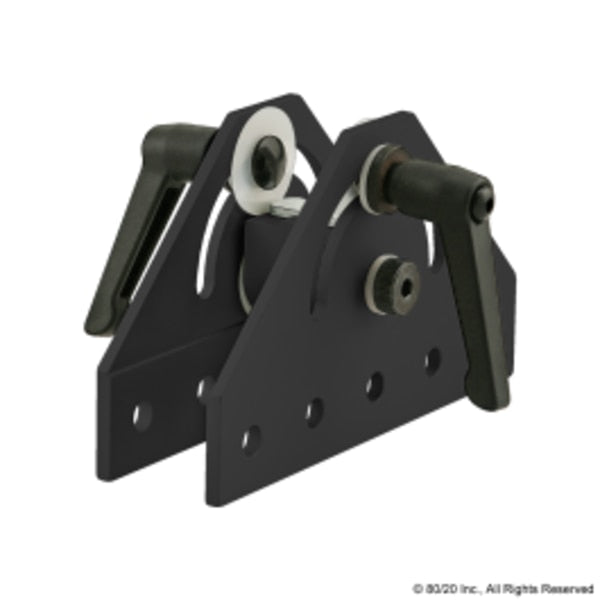 Dbl Pivot Assy, 180 Deg W/L-Handles 25S
