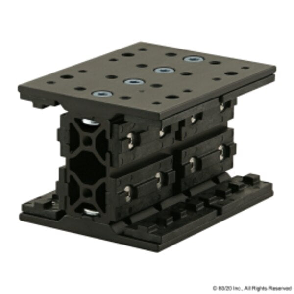 Long Dbl Unibearing Assy, 25-2550X100mm
