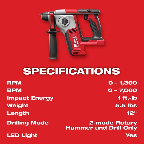 M18 Cordless 5/8