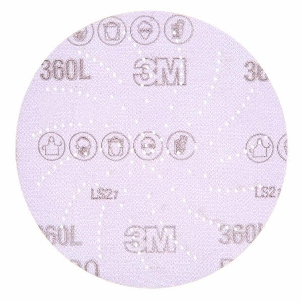 Clean Sanding Disc 360L, 01706, 5 in P280, 100/inner 500/pk