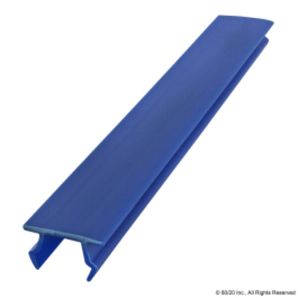 Economy, T-Slot Cover, Blue, 10 S