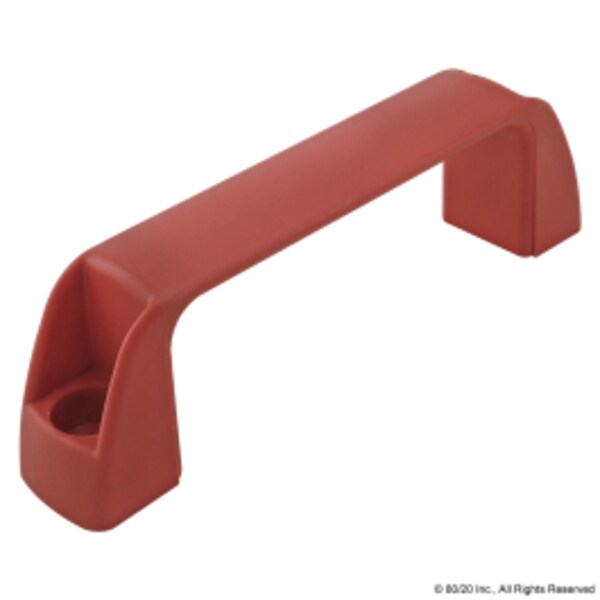 Door Handle, Plastic, Medium, Red