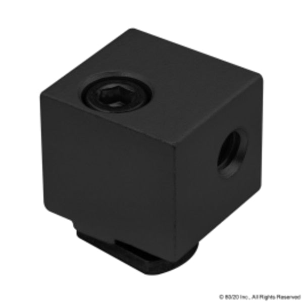 Black S/S Panel Mount Block 10 S