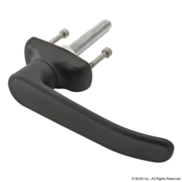 L-Handle, Clockwise, Black