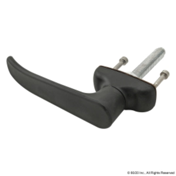 L-Handle, Counterclockwise, Black