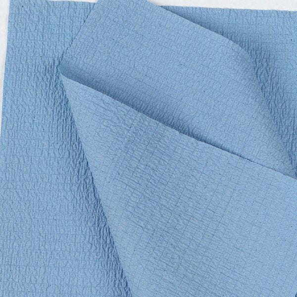 Dry Wipe Roll, Jumbo Perforated Roll, Mod Absorb, 9 3/4 x 13 1/2 in Sheets, 130 Sheets, Blue, 12 Pk