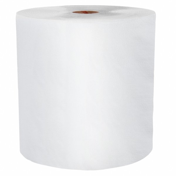 Dry Wipe Roll, X60, Jumbo Perforated Roll, Hydroknit, 12 1/2 x 13 1/2 in, 1100 Sheets, White