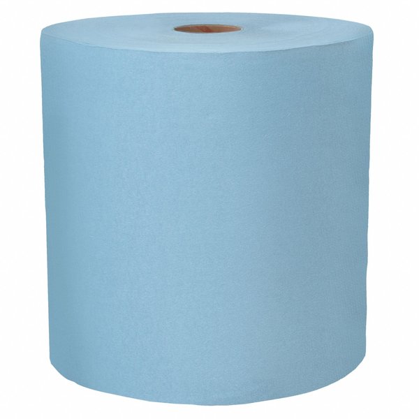 WypAll GeneralClean X60 Multi-Task Cleaning Cloths, Jumbo Roll, Blue (1100 Sheets/Roll, 1 Roll/Case)