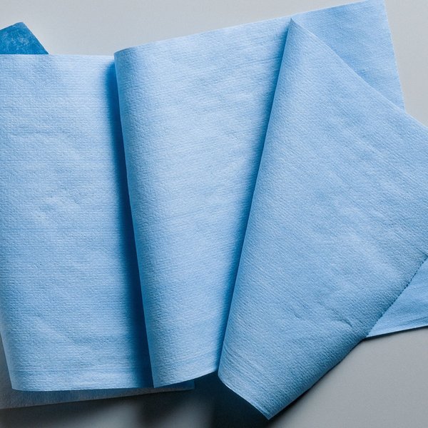 Dry Wipe Roll, X70, Jumbo Roll, Heavy Absorbency, 12 1/2 in x 13 1/2 in, 870 Sheets, Blue