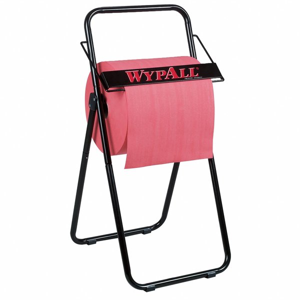 PowerClean X80 Heavy Duty Cloths, Jumbo Roll, Ext Use Towels, Red, 475 Sheets, 12.4 in x 12.2 in
