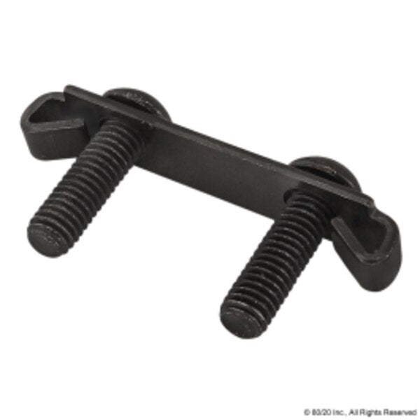 Dbl End Fastener W 1/4-20 Screw, 10 S