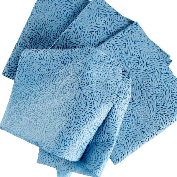 Dry Wipe, Blue, Canister, Meltblown, Auto Care, General Purpose, Industrial, 66 PK, 66 Wipes