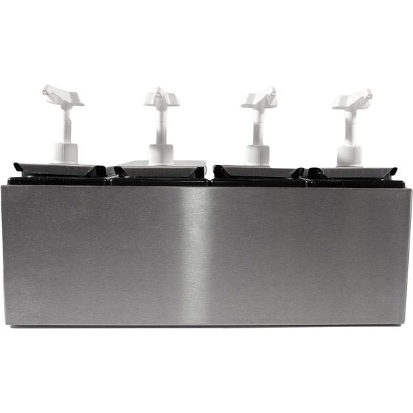 Topping Rail w/4ea Standard Pumps/Jars