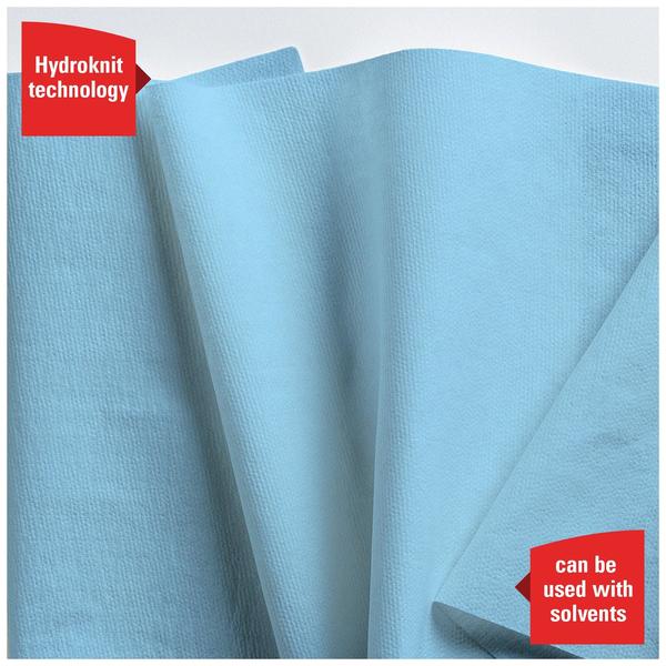 WypAll GeneralClean X60 Multi-Task Cleaning Cloths, Jumbo Roll, Blue (1100 Sheets/Roll, 1 Roll/Case)