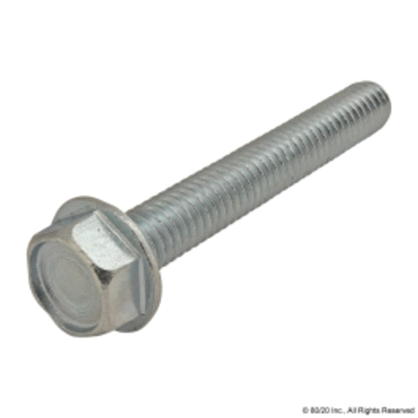 Flg Hex Head Bolt Brt Znc 5/16-18X2.25
