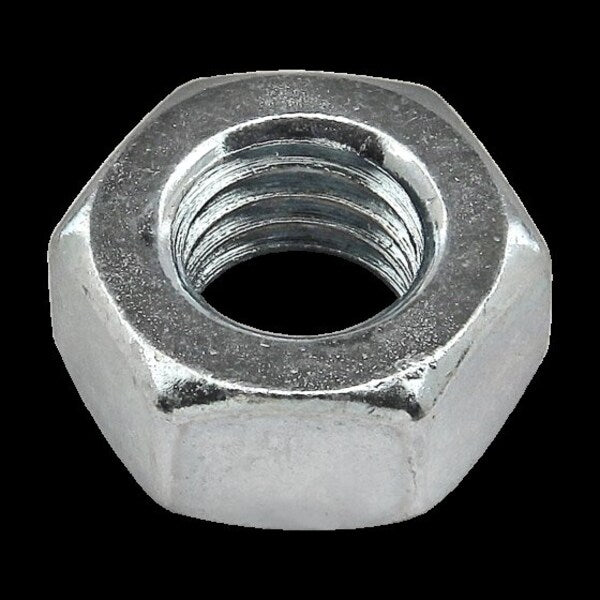 Hex Nut, M8-1.25, Steel, Zinc Plated