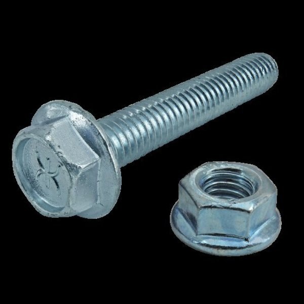 Bolt Kit, M8X50mm Flg Hex Bolt / Hex Nut