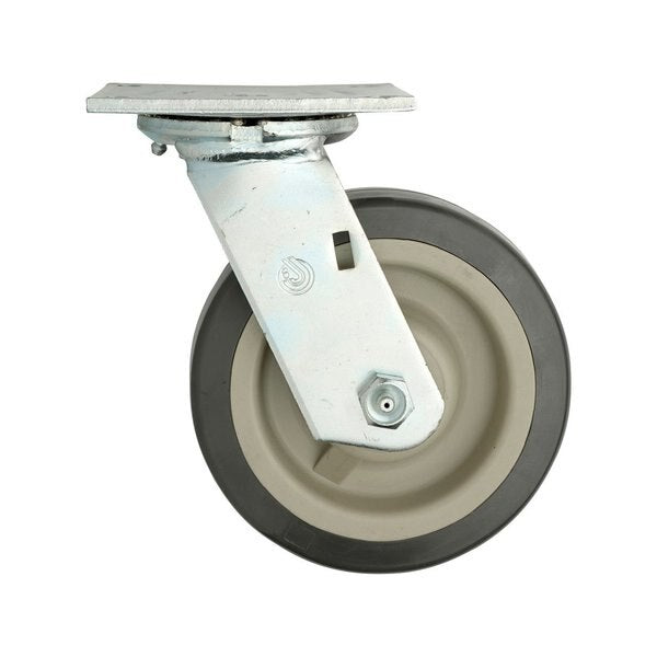 Caster, Swivel, Polyurethane, 8 In, Ea