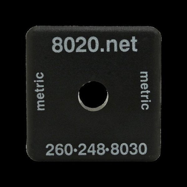 End Cap W/Push-In Fastener Black 40 S