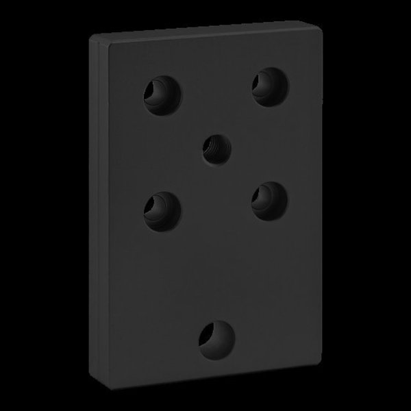 Level Anchor Base Plate, 6 Hole M12 Tap