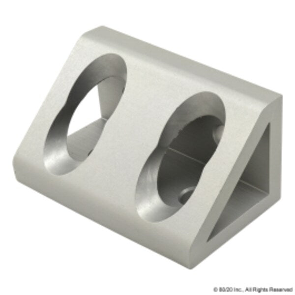 Inside Gusset Corner Bracket 4 Hole 40 S