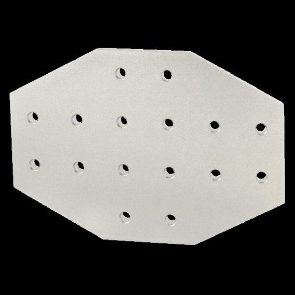 Cross Joining Plate 16 Hole 40 S