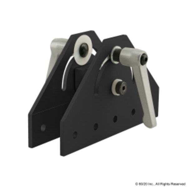 Dbl Pivot Assembly, 180 Deg W/L-Handles