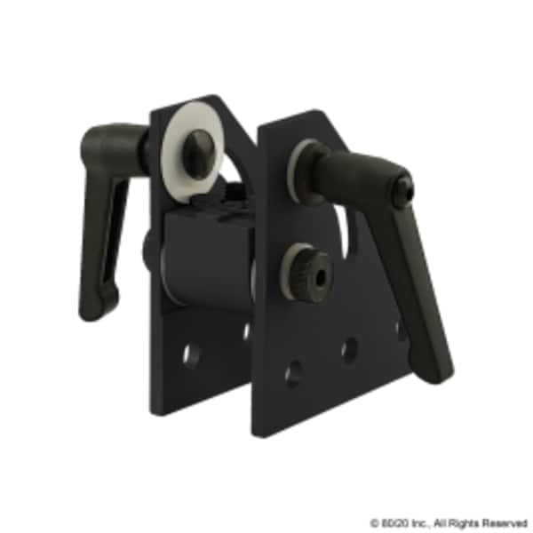 Dbl Pivot Brkt W/L-Handles, 1