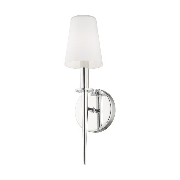 Witten 1 Light Polished Chrome ADA Wall Sconce